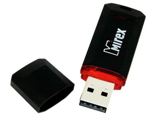 USB Флеш Mirex 64Gb KNIGHT BLACK (13600-FMUKNT64)